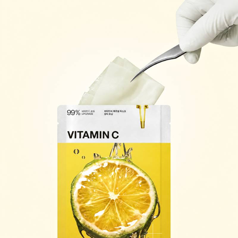 MEDIHEAL Vitamin C Essential Mask Clear Toning 24ml x 10pcs