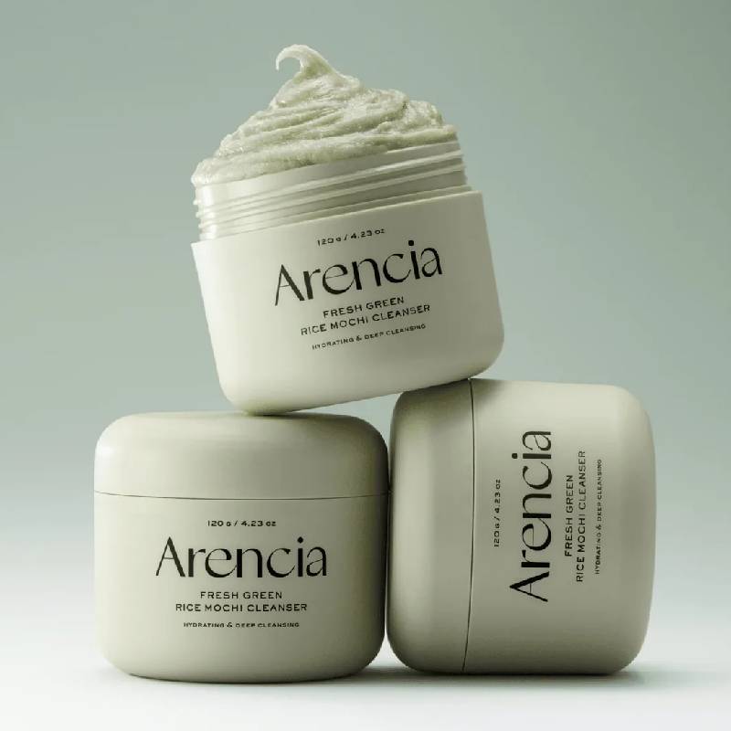 Arencia フレッシュグリーンライスモッチークレンザー 120g