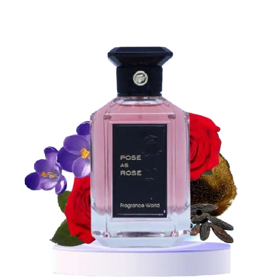 Fragrance World 阿聯酋 Pose As Rose 濃香水100ml