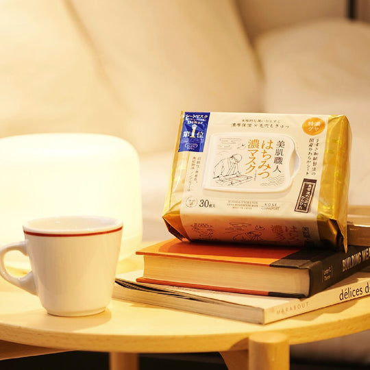 KOSE Clear Turn Bihada-Syokunin Beautiful Skin Artisan Honey Mask 30pcs/319ml