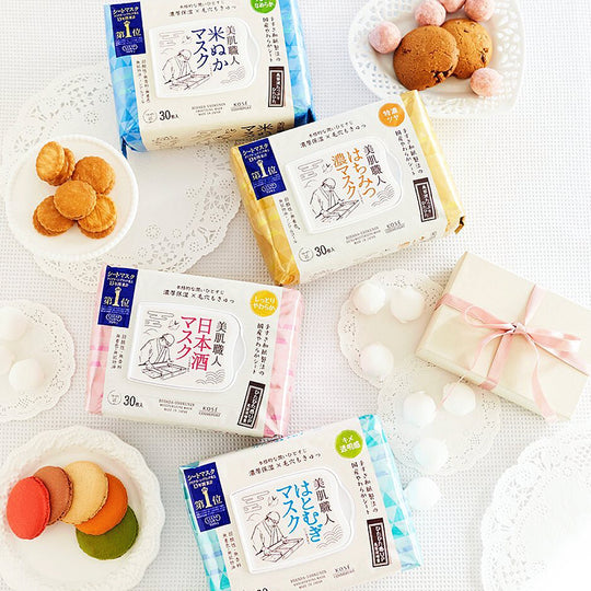 KOSE Clear Turn Bihada-Syokunin Beautiful Skin Artisan Honey Mask 30pcs/319ml