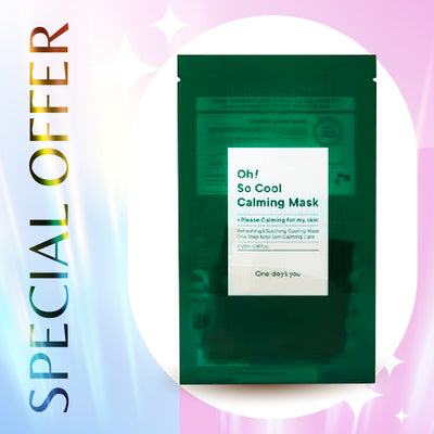 One-day's you Oh! So Cool Masker Menenangkan 25ml x 5