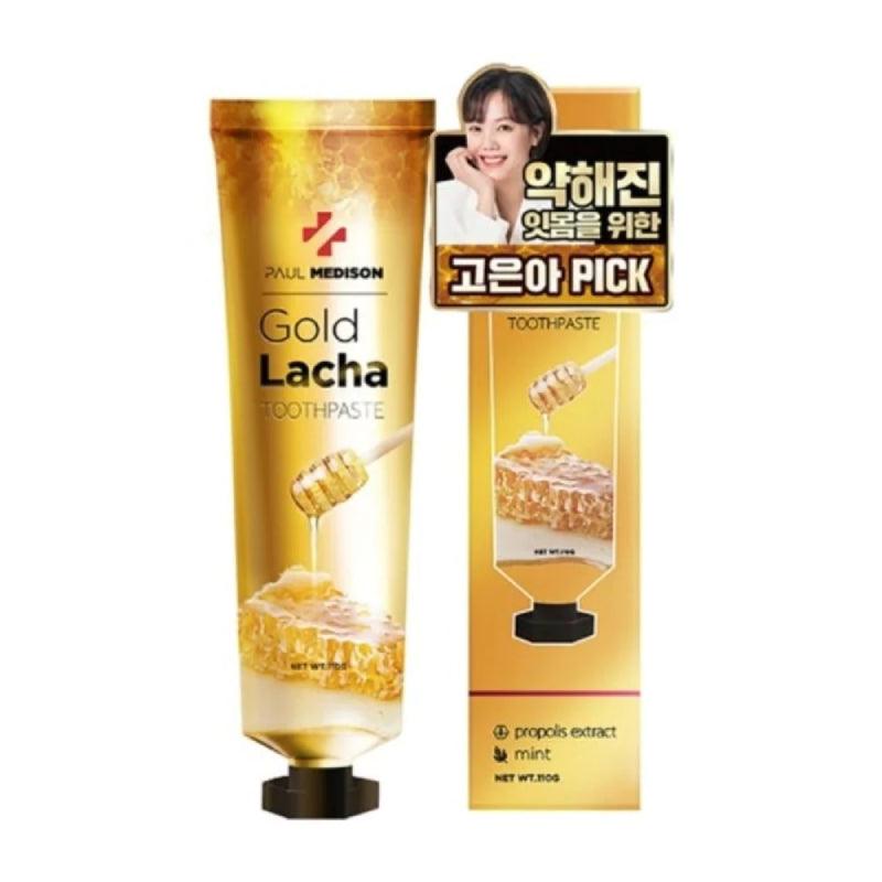 EXPIRED (17/07/2025) PAUL MEDISON Gold Lacha Toothpaste 110g