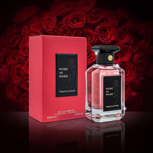 Fragrance World Pose As Rose Eau De Parfum 100ml
