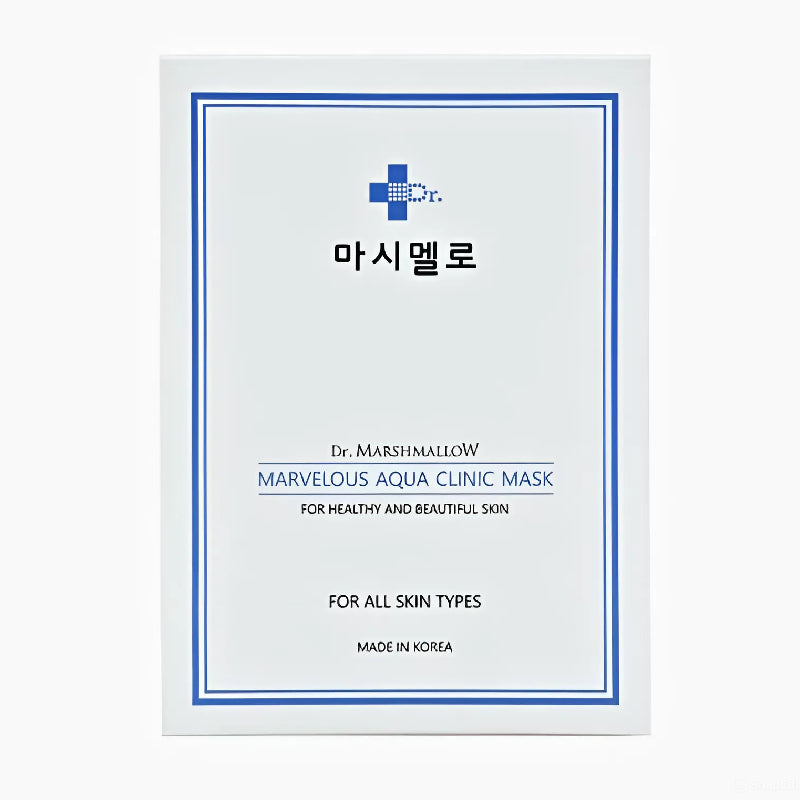 Dr. Marshmallow Marvelous Aqua Clinic Mask Pack 27ml x 10 – LMCHING ...