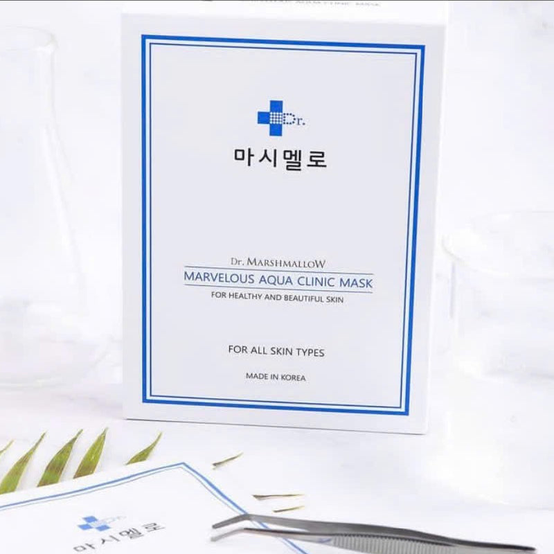 Marvelous Ink Mask Dr. Marshmallow Marvelous Aqua Clinic Mask Pack 27ml x 10 – LMCHING ...