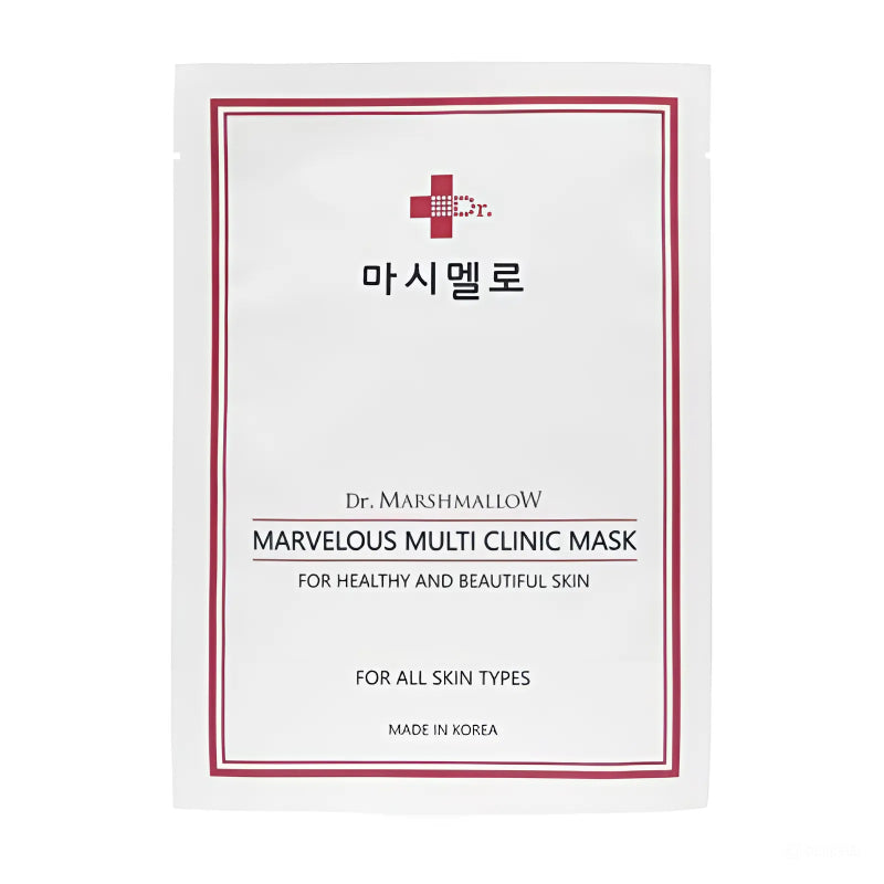Dr. Marshmallow Maschera Viso Marvelous Multi Clinic 27ml x 10