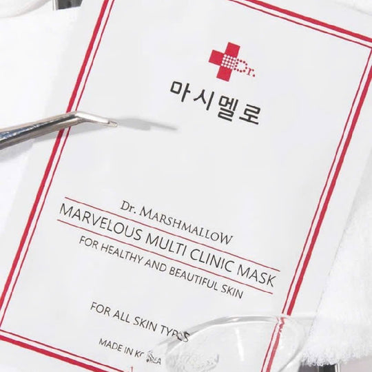 Dr. Marshmallow Maschera Viso Marvelous Multi Clinic 27ml x 10