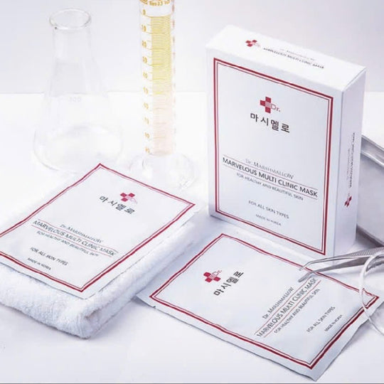 Dr. Marshmallow Maschera Viso Marvelous Multi Clinic 27ml x 10