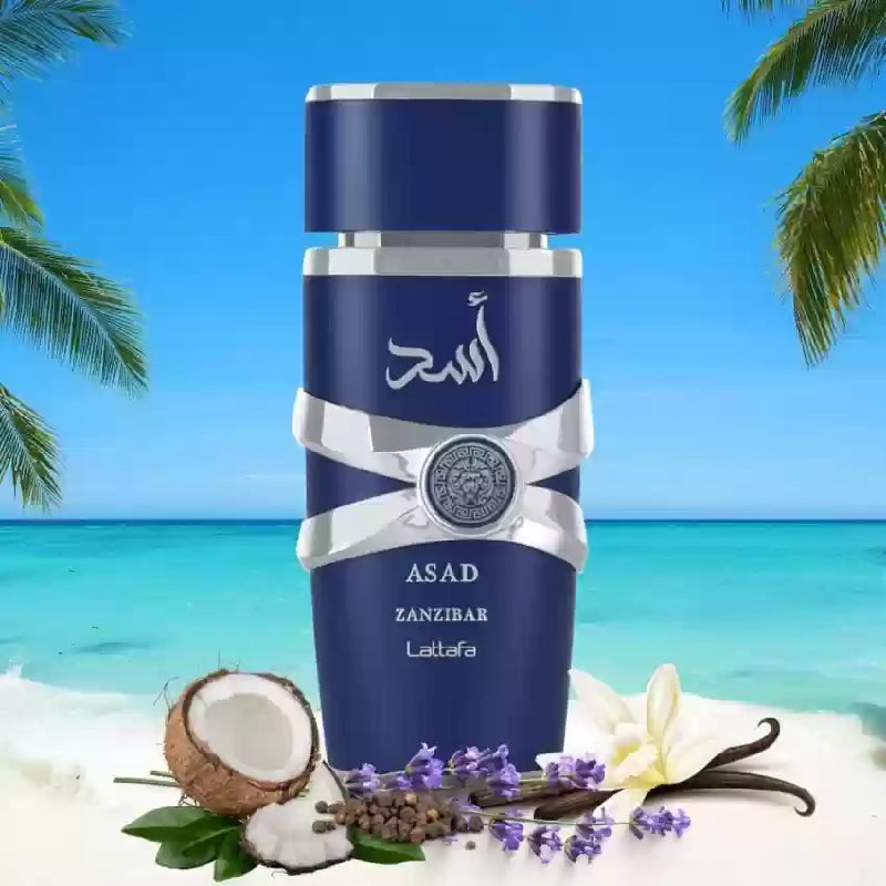 Lattafa Asad Zanzibar For Men Eau De Parfum 100 ml