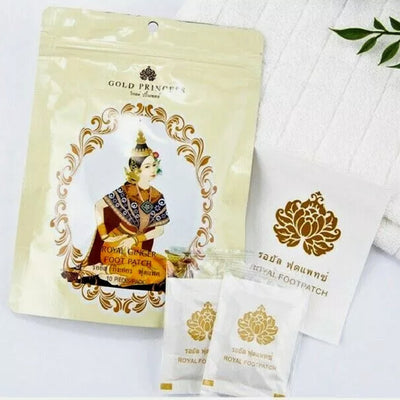 GOLD PRINCESS Royal Ginger Detoxification Foot Patch 10pcs