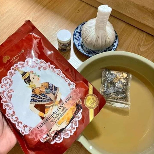 GOLD PRINCESS Royal Thai Herbal Foot Soak 12g x 10pcs