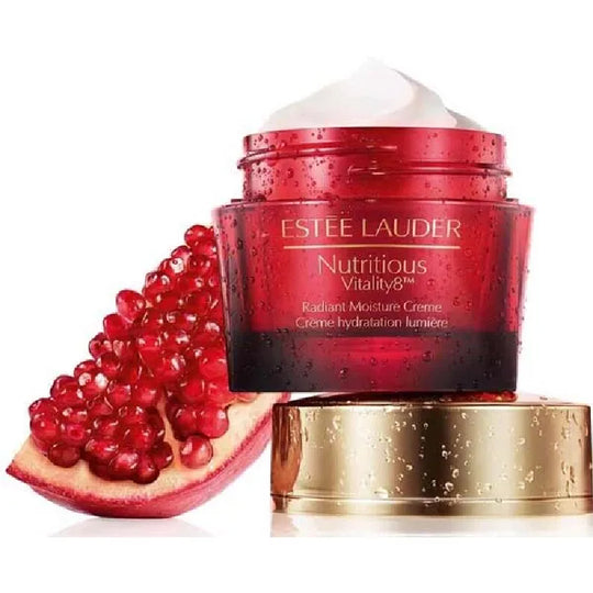 ESTEE LAUDER Nutritious Super-Pomegranate Radiant Set (Moisture Creme 50ml + Night Creme/Mask 50ml)