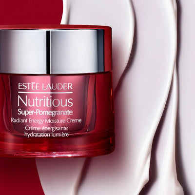 ESTEE LAUDER Nutritious Super-Pomegranate Radiant Set (Moisture Creme 50ml + Night Creme/Mask 50ml)