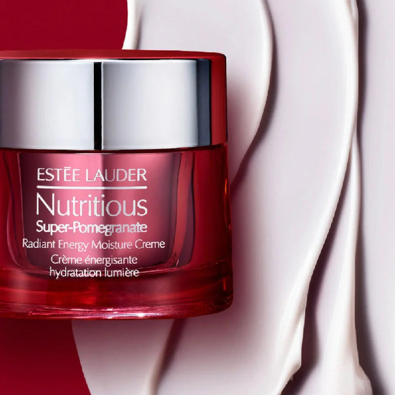 ESTEE LAUDER Nutritious Super-Pomegranate Radiant Set (Moisture Creme 50ml + Night Creme/Mask 50ml)