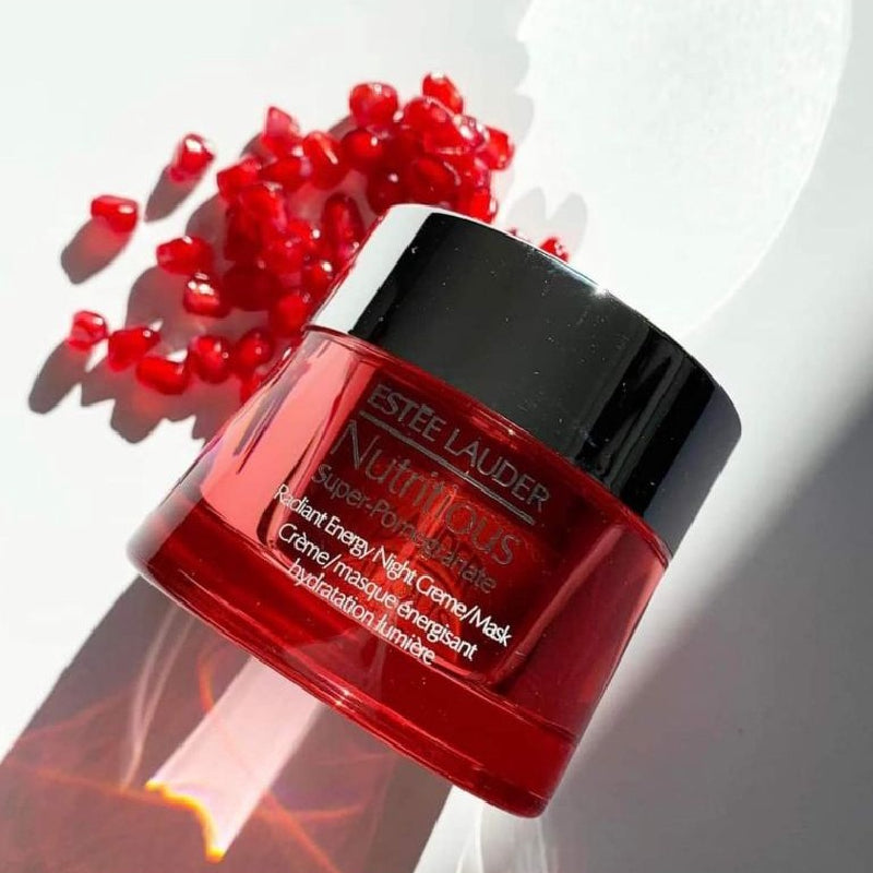 ESTEE LAUDER Nutritious Super-Pomegranate Radiant Set (Moisture Creme 50ml + Night Creme/Mask 50ml)