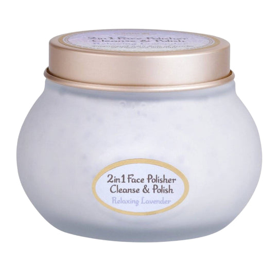 SABON 以色列 疗愈薰衣草清新莹亮 2 合 1 面部磨砂洁面霜 200ml