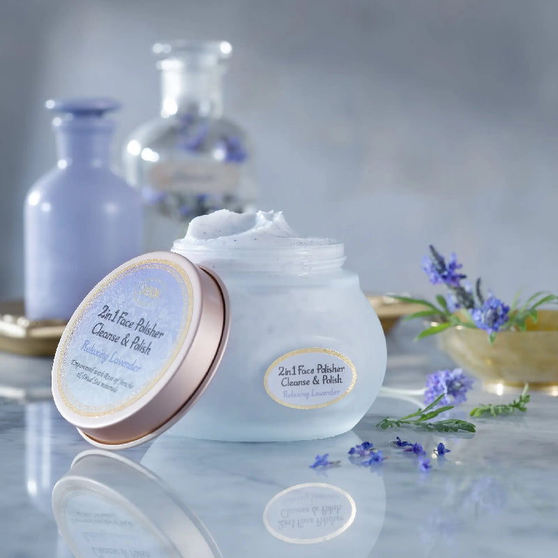 SABON Relaxing Lavender 2 In 1 Face Polisher 200ml – LMCHING