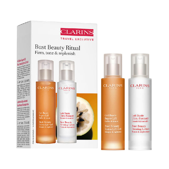 CLARINS Bust Beauty Ritual Set (Extra-Lift Gel 50ml + Firming Lotion 50ml)