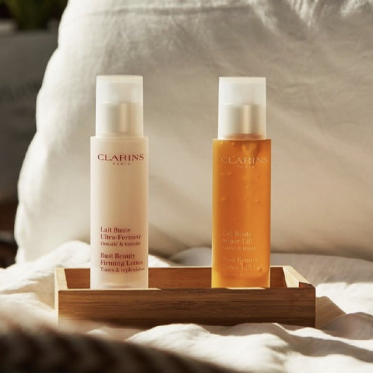 CLARINS Bust Beauty Ritual Set (Extra-Lift Gel 50ml + Firming Lotion 50ml)