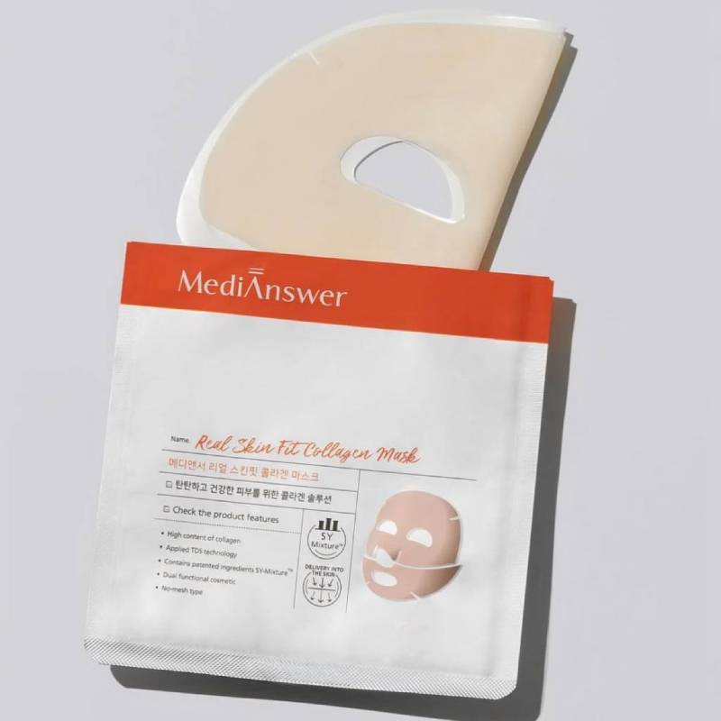 MediAnswer Real Skin Fit Collagen Mask 35g x 4pcs