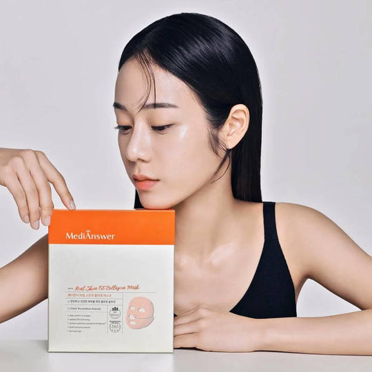 MediAnswer Real Skin Fit Collagen Mask 35g x 4pcs
