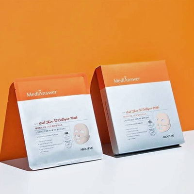 MediAnswer Real Skin Fit Collagen Mask 35g x 4pcs