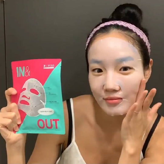 B:VID In & Out Facial Mask 25g x 5pcs