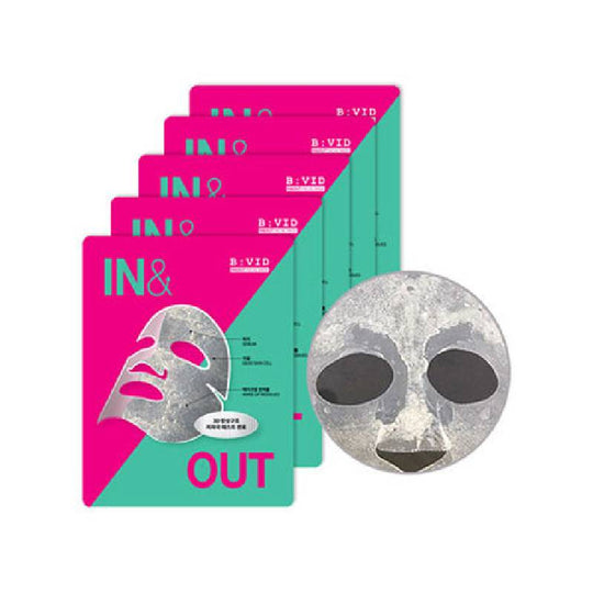 B:VID In & Out Facial Mask 25g x 5pcs