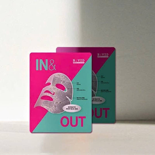 B:VID In & Out Facial Mask 25g x 5pcs