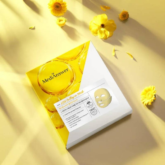 MediAnswer 韩国 维他命亮白胶原蛋白面膜 37g x 5 片