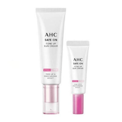 AHC Safe On Tone Up Crème solaire SPF50+/PA++++ 50 ml + 20 ml