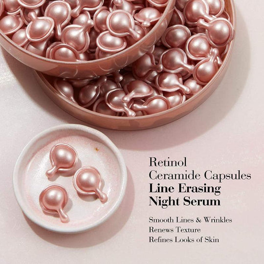 Elizabeth Arden Retinol Ceramide Capsules Line Erasing Night Serum Set 60pcs - LMCHING Group Limited