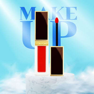 Матовый блеск для губ TOM FORD Liquid Lip Luxe Matte (#129 Carnal Red) 6 мл