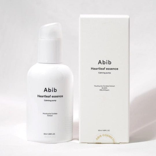 Abib Heartleaf Essence Calming Face Pump Reduce Redness, Itching & Damaged Skin 50ml - LMCHING Group Limited