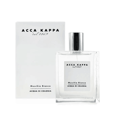ACCA KAPPA Perfume White Moss (Muschio Bianco) Notas de Almíscar e Âmbar Eau de Cologne 50ml