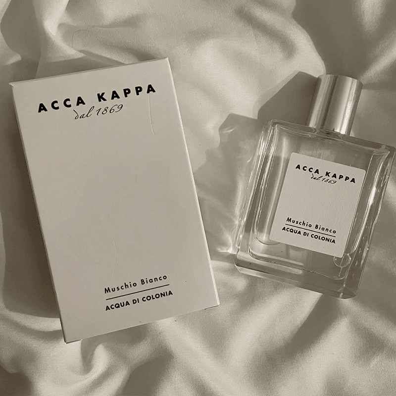 ACCA KAPPA White Moss (Muschio Bianco) Notes of Musk and Amber Eau de Cologne 50ml - LMCHING Group Limited