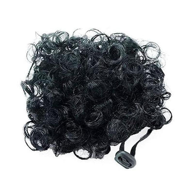 Wig Rambut-Afro Anjing Cosplay Elastis dan Dapat Disesuaikan 1 buah
