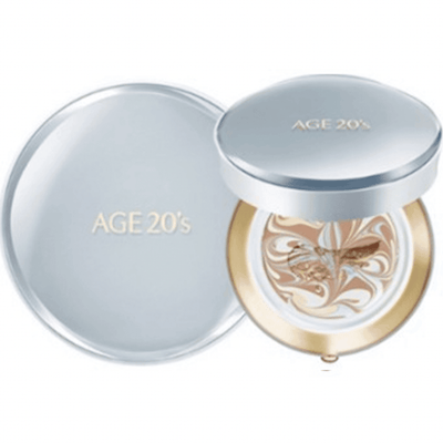 Age 20'S Signature Essence Cover Pact Polvo compacto cubriente Master Velvet 14g + Refill 14g (SPF50+ PA++++)