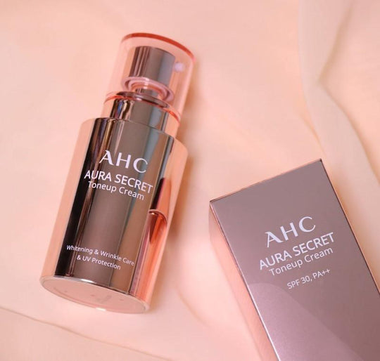 AHC Aura Secret Tone Up Cream Provide Wrinkle care & UV protection SPF30 PA++ 50g - LMCHING Group Limited