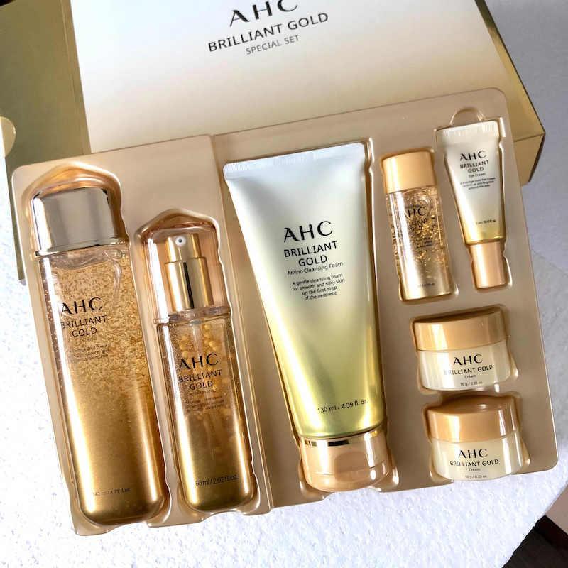 AHC Brilliant Gold Special Set Provides Skin Elasticity & Moisturizing (7 Items) - LMCHING Group Limited