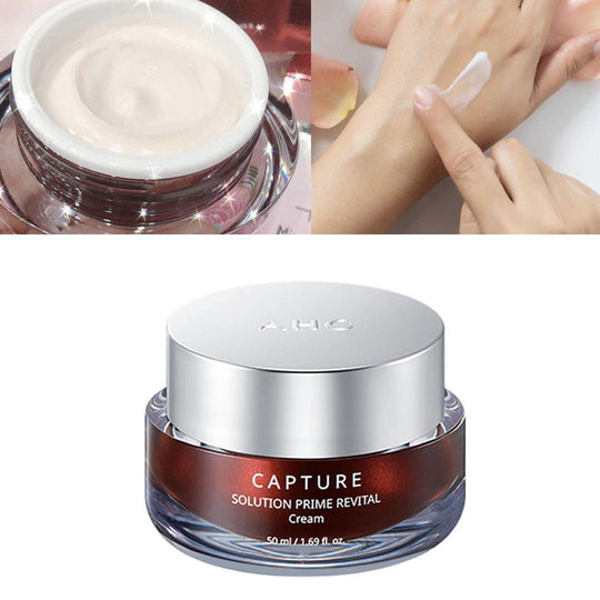 AHC Capture Solution Prime Revital Triple Truffle and Collagen Cream Keeps Skin Moisturized & Nourish(Young-Looking) 50ml - LMCHING Group Limited