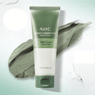 AHC French Green Clay Micellar Foam 120ml - LMCHING Group Limited