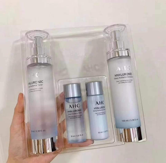 AHC Hyaluronic Dewy Radiance Skin Care Set (4 items) - LMCHING Group Limited