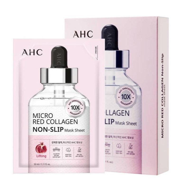 AHC Micro Red Collagen Non-Slip Mask Sheet (Lifting) 33g x 5 - LMCHING Group Limited