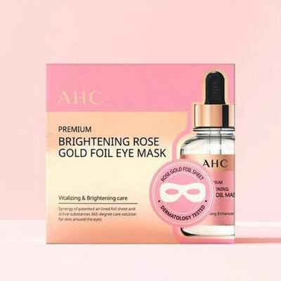 AHC Premium Brightening Rose Gold Foil Eye Mask 7ml x 5 - LMCHING Group Limited