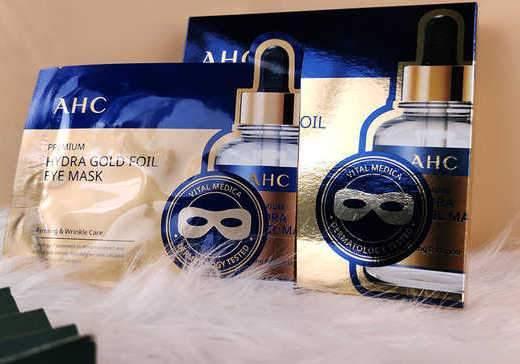 AHC Premium Hydra Gold Foil Firming Eye Mask 5pcs - LMCHING Group Limited