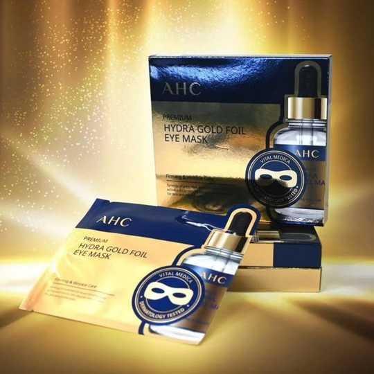 AHC Premium Hydra Gold Foil Firming Eye Mask 5pcs - LMCHING Group Limited