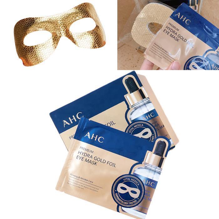 AHC Premium Hydra Gold Foil Firming Eye Mask 5pcs - LMCHING Group Limited