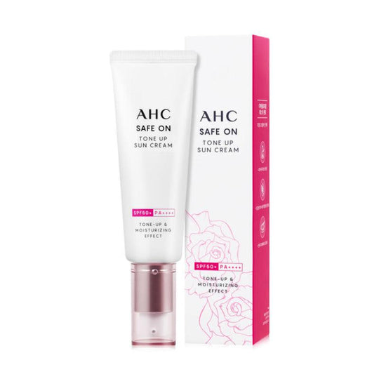 AHC Safe On Tone Up Sun Cream SPF50+/PA++++ 50ml + 20ml - LMCHING Group Limited
